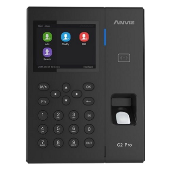 Kontroler Czasu Pracy i Obecności POE Biometryczny Karta EM C2PRO-POE ANVIZ