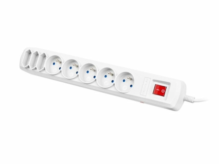 LISTWA ZASILAJĄCA ARMAC R8 5M 5X 230V PL 3X EUROPLUG SZARA