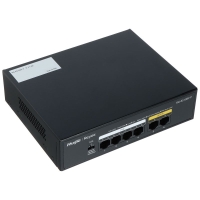 SWITCH POE RG-ES106F-P 4-PORTOWY + 2X UPLINK REYEE