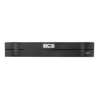 BCS-L-NVR0801-4KE(2) - Rejestrator IP 8 kanałowy 1 dyskowy przystosowany do współpracy z kamerami o rozdzielczości maksymalnej 16 Mpx.