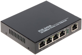 SWITCH PoE SPS-4P/1 5-PORTOWY