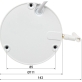 KAMERA WANDALOODPORNA IP BCS-L-DIP14FSR3-W Wi-Fi - 3.7 Mpx 2.8 mm BCS Line - 6