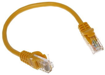 PATCHCORD RJ45/0.2-YELLOW 0.2   m