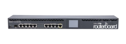 MIKROTIK RB2011UIAS-RM ROUTERBOARD 600MHZ, 128MB, 5XFE, 5XGE, 1XSFP, 1XMICROUSB, L5
