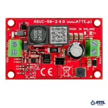 ASUC-50-240-OF Przetwornica podnosząca napięcie do 24V