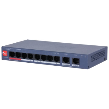 SWITCH POE CS4010-8ET2GT-110 8-PORTOWY DAHUA