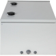 Hermetyczna szafa Rack wisząca R10-6U/230/H - 6