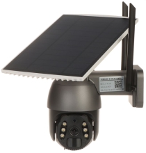 KAMERA SOLARNA IP, OBROTOWA ZEWNĘTRZNA APTI-W21S4G-TUYA-S2B Tuya Smart 4G/LTE - 3   Mpx 3.6   mm