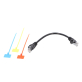 BESTLAN KAB-P6A-UTP-0,2-B-V2 – patchcord UTP kat. 6A RJ45, 0,2 m, czarny, miedziany, 10 Gbit/s - 4