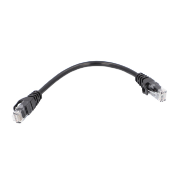 BESTLAN KAB-P6A-UTP-0,2-B-V2 – patchcord UTP kat. 6A RJ45, 0,2 m, czarny, miedziany, 10 Gbit/s