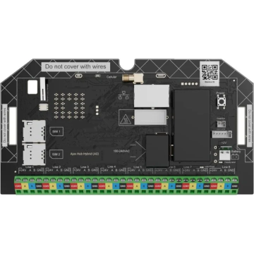 AJAX Superior Hub Hybrid (4G) - Fibra (bez obudowy)