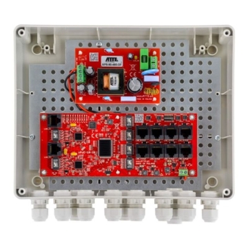 IP-8-20-L2 Zestaw do 8 kamer IP switch PoE 8P+2G