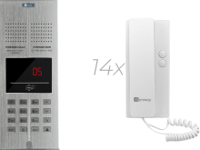 Zestaw domofonowy 14 rodzinny GENWAY WL-03NL-V2 polskie komunikaty