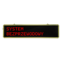 KAL-1000 Bezprzewodowy wyświetlacz kolorowy LED Standard