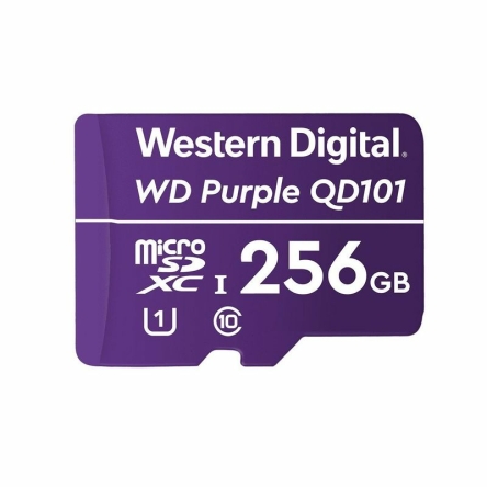 Karta pamięci WD Purple 256 GB SC QD101 Ultra Endurance 256GB MicroSDXC UHS-1 U1