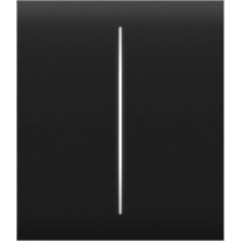 AJAX Button (black) CenterButton (2-gang)