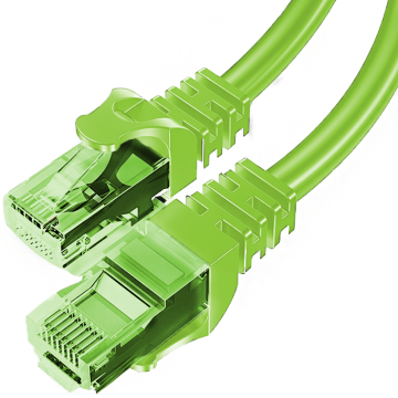 BestLan Patchcord Kabel sieciowy UTP RJ45 Kategoria 5e Zielony 5m