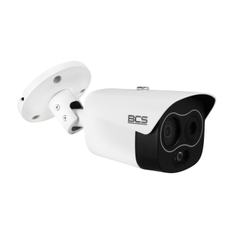 BCS-L-TIP242FR3-TH-Ai1(0403) - Kamera IP tubowa dwuprzetwornikowa, termiczna 256×192 / wizyjna 4Mpx z obiektywem termicznym 3.5mm i wizyjnym 4mm.