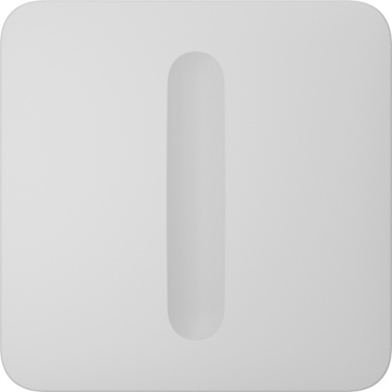 Ajax SoloButton (Dimmer) White – biały panel dotykowy ściemniacza LightSwitch, AX-91254.257.WH1
