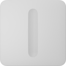 Ajax SoloButton (Dimmer) White – biały panel dotykowy ściemniacza LightSwitch, AX-91254.257.WH1