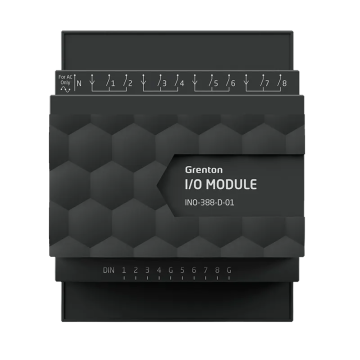 GRENTON I/O MODULE 8/8, DIN, TF-Bus