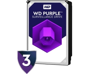 Dysk 1TB do monitoringu WD Purple SATA WD10 PURZ gwarancja 3 lata PL