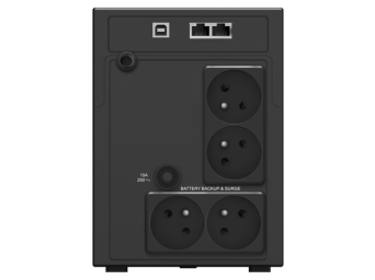 UPS DLA GRACZY POWERWALKER LINE-INTERACTIVE 1200VA 4X 230V PL, USB, LCD, 2X ŁADOWARKA (PO TESTACH)