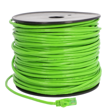 Patchcord BESTLAN kabel sieciowy LAN RJ-45 UTP kat. 5e Zielony 100 metrów