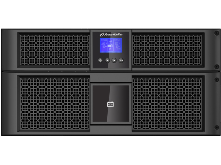 UPS POWER WALKER ON-LINE 10000VA 8X IEC/C19 + TERMINAL OUT, USB/RS-232, LCD, RACK 19