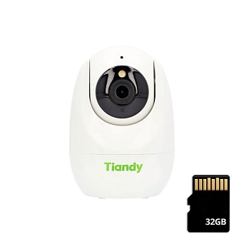 Kamera sieciowa IP Tiandy TC-H332N Spec:I2W/WIFI/4mm/V4.0 z kartą micro SD 32GB