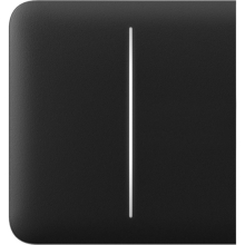 AJAX Button (black) SideButton (2-gang)
