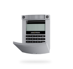 JA-114E-GR przewodowa (BUS) klawiatura LCD z czytnikiem RFID