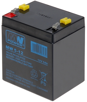 AKUMULATOR 12V/5AH-MW MW POWER