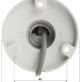 KAMERA AHD, HD-CVI, HD-TVI, PAL DS-2CE12DF3T-LFS(2.8MM) Smart Hybrid Light ColorVu - 1080p Hikvision - 4