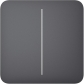 AJAX Button (graphite) SoloButton (2-gang)