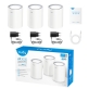 DOMOWY SYSTEM WI-FI MESH M3000(3-PACK) Wi-Fi 6 2.4   GHz, 5   GHz, 574   Mb/s + 2402   Mb/s CUDY - 5
