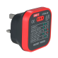 Tester gniazdek elektrycznych UK UT07A-UK - 3