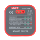 Tester gniazdek elektrycznych UK UT07A-UK - 4