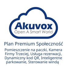 AKUVOX Premium Społeczność: Pomieszczenie na Paczki / Kamera Firmy Trzeciej / Usługa Rezerwacji / Dynamiczny Kod QR / Inteligentne Parkowanie / Sterowanie Windą