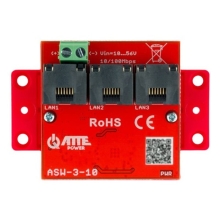 ASW-3-10 Switch LAN 3 portowy 10/100Mbps