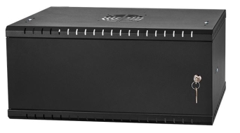 Szafa rack 19" 4U, 350MM, Metal, Czarna