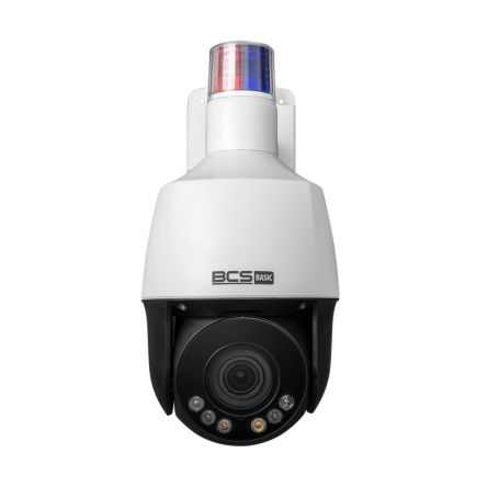 BCS-B-SIP154SR5L1 - Kamera obrotowa IP 5 Mpx z alarmami świetlnymi i dźwiękowymi, przetwornik 1/2.7