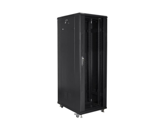 SZAFA INSTALACYJNA RACK STOJĄCA 19" 47U 800X800 CZARNA LANBERG (FLAT PACK)