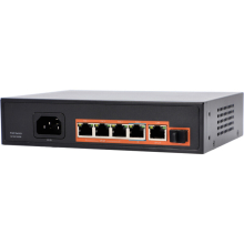 Vidiline VIDI-G0411GE_2 Switch 4x PoE 1000mb/s 1x Rj45 Uplink I 1x SFP