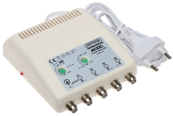 WZMACNIACZ WSS-412R 4x-12dB + K. ZWR TELMOR