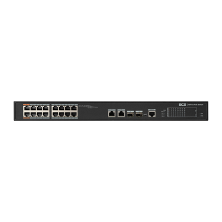 BCS-L-SP1602G-2SFP-M(2) - 18 portowy zarządzalny Switch (PoE).