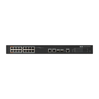 BCS-L-SP1602G-2SFP-M(2) - 18 portowy zarządzalny Switch (PoE).