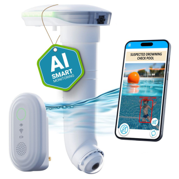 Kamera wykrywająca utonięcia basenowa podwodna Wi-Fi AI Coral Mylo Pro
