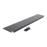Zaślepka RACK 19" 2U ViDiLine VIDI-R19-Z-2U czarna RAL 9004