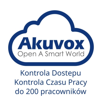 AKUVOX Kontrola Dostępu Kontrola Czasu Pracy do 200 pracowników